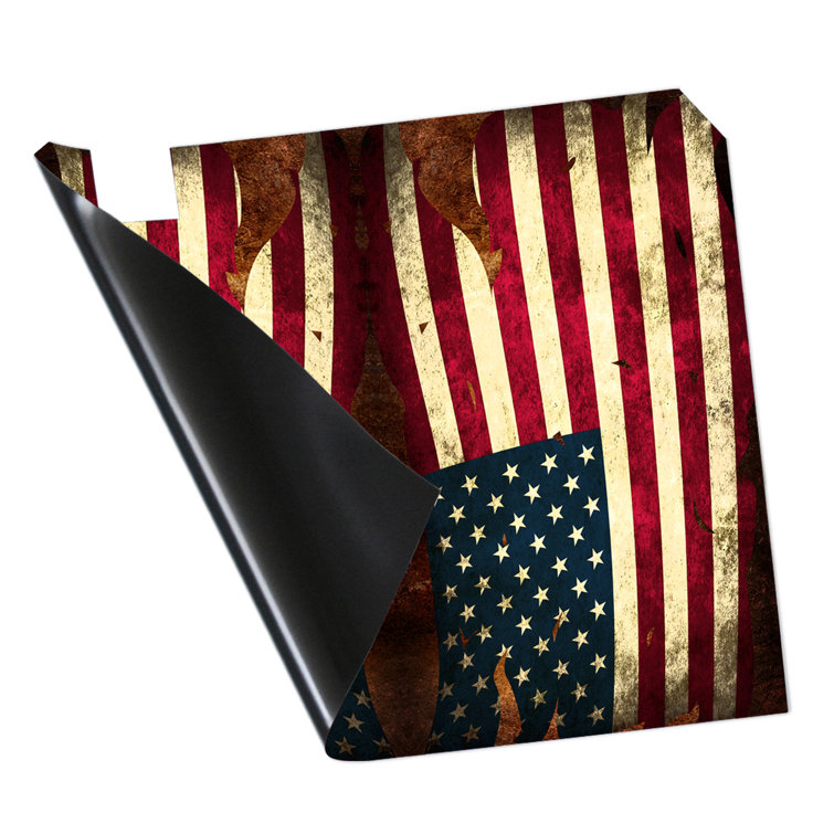 VWAQ Worn American Flag Decorative Mailbox Cover Wayfair